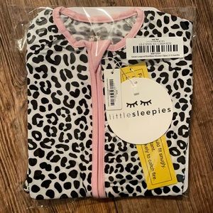 Snow Leopard Little Sleepies Zippy